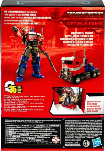 Transformers Rise of the Beasts Studio 102 Voyager Class Optimus Prime IN HAND - Picture 2 of 5