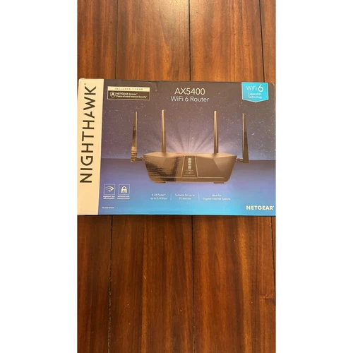 NETGEAR Nighthawk AX5400 WiFi 6 Router - Fast Gigabit Speeds, Secure