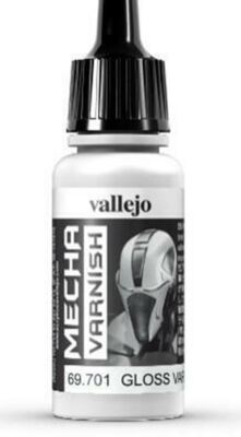 Vallejo Paint 17ml Bottle Gloss Varnish Mecha Color