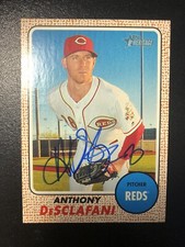 Anthony Desclafani Signed Autographed 2017 Topps Heritage Card GIANTS #35