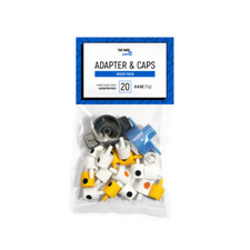 The FEMALE Adapter and Male Caps Pack 20 Spray Paint Caps Graffiti Art Tips