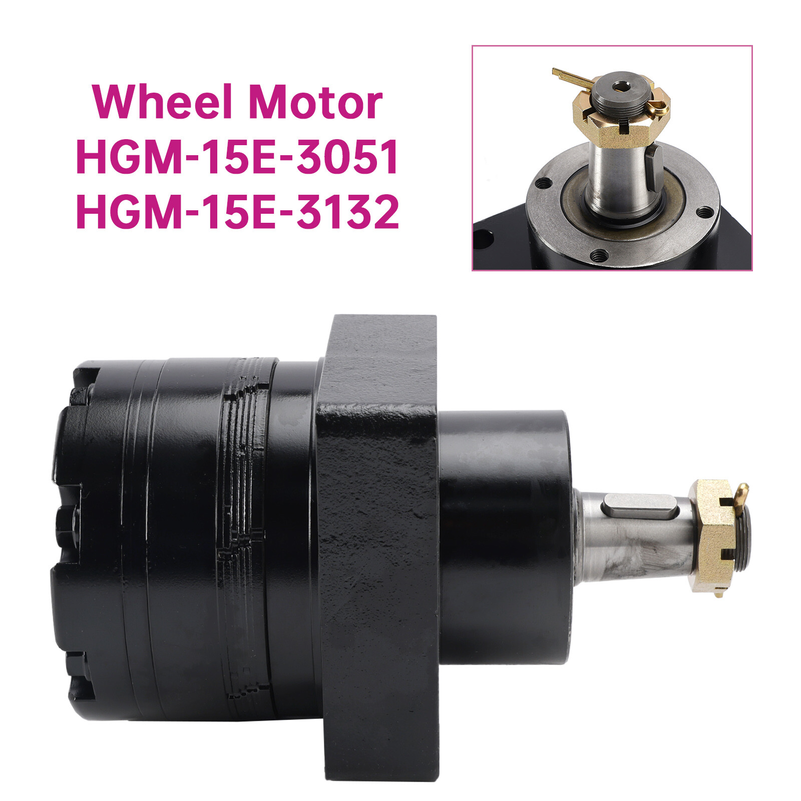 Exmark Bad Boy Wheel Motor HGM-15E-3051 HGM-15E-3132 Replaces 1035333 015200400