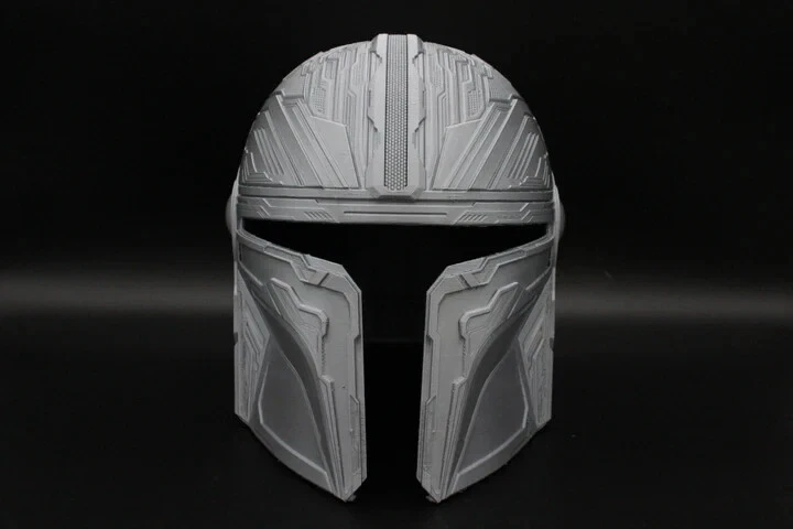 Casco Cyberpunk Techno Mando - Hágalo usted mismo impresión 3D Foto 2 de 4