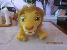 2002 Hasbro Disney The Lion King Ready to Roar Talking Simba Plush Toy