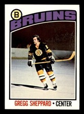 1976 Topps Hockey #155 Gregg Sheppard NM/MT *d5