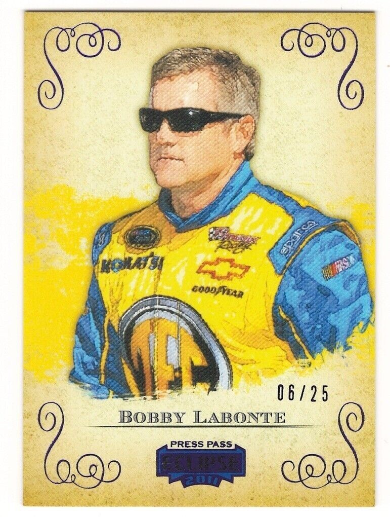 2011 Press Pass Eclipse Purple #19 Bobby Labonte #06/25