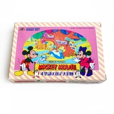 MICKEY MOUSE Mousecapade - Empty box replacement spare case for Famicom Fushigi