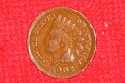 1902, Rare Old Antique, Indian Head Penny, (124 Years Old). — photo 4