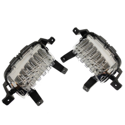 Pair Front (LH+RH) LED Driving Lights For 2018-2019 Hyundai Sonata
