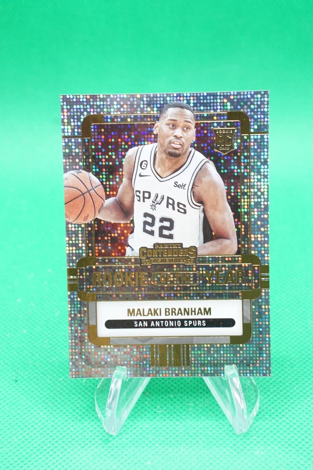 (2 Cards) 2022-23 Contenders Rookie of the Year Contenders 12 Malaki Branham AS1 - Image 3 of 4