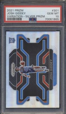 2021 Prizm Josh Giddey Variation Silver Prizm #301 PSA 10 e10