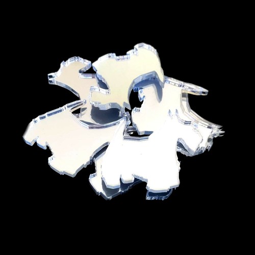 Juegos de manualidades para perros Scottie, paquetes de 10 - muchos colores/tamaños, grabado y aros - Imagen 2 de 6