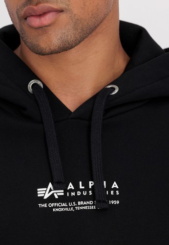 Alpha Industries Herren Kapuzenpullover Nylon Pocket - Bild 5 von 8