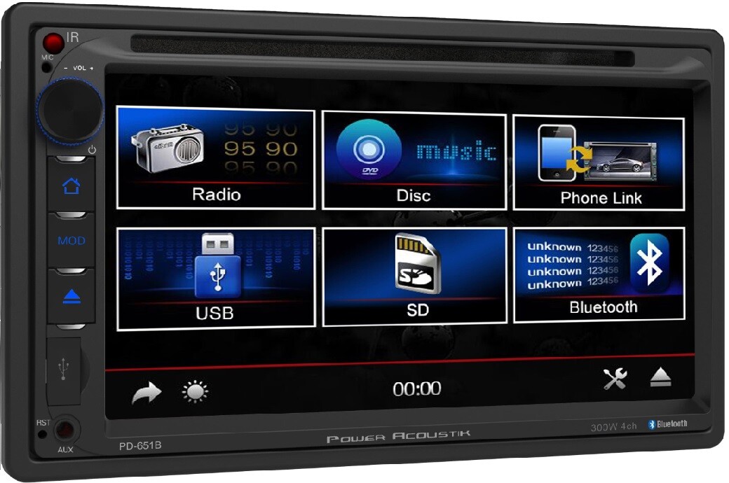 Image 31 - 1998-2007 FORD MERCURY POWER ACOUSTIK BLUETOOTH CD DVD USB CAR RADIO STEREO PKG