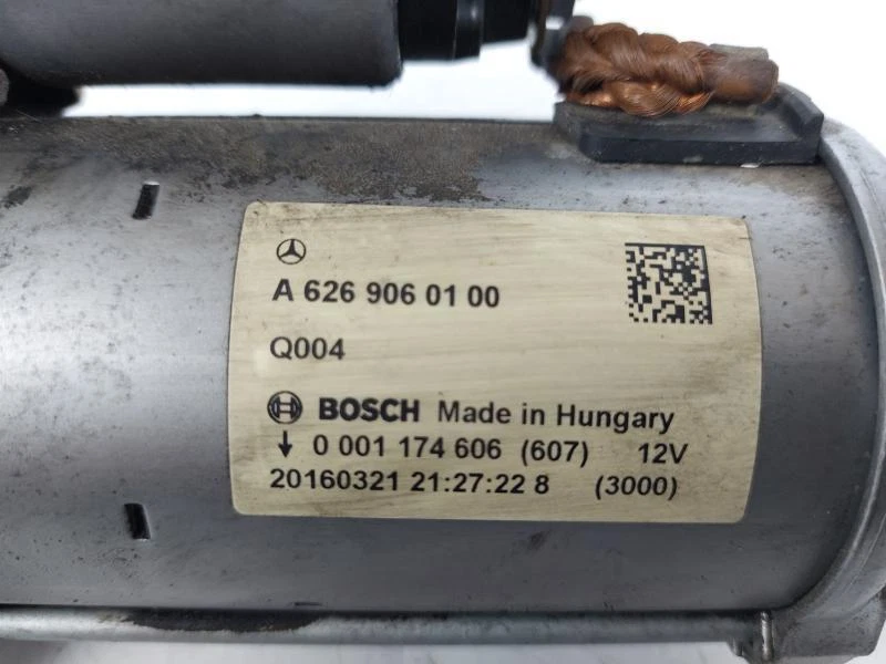 A6269060100 MOTORINO AVVIAMENTO MERCEDES-BENZ CLASSE C (W205) T-MODEL 1.6 D 16V  - Immagine 4 di 4