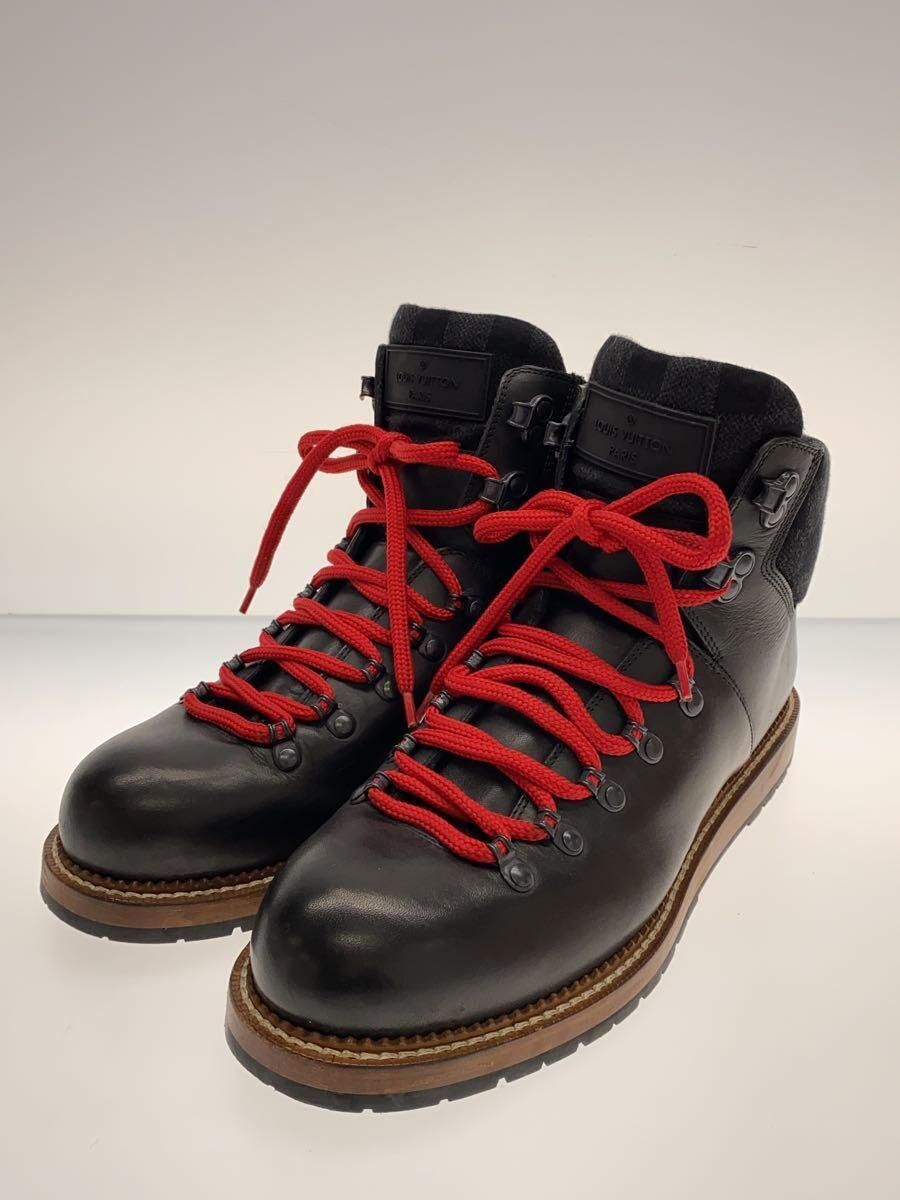 LOUIS VUITTON trekking boots UK7 Black leather BM0169 1A5H6X LOUIS VUITTON trekking boots UK7 Black leather BM0169 1A5H6X