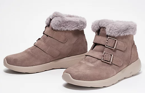 2 Suede Boots Winter Fling Dark Taupe 