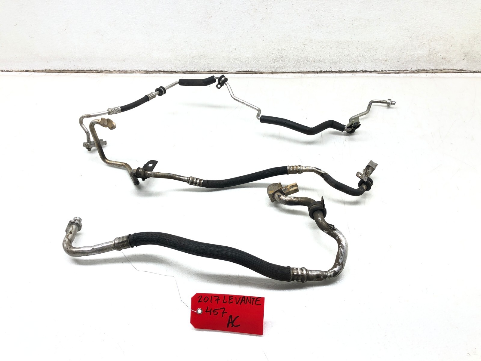 2017-2020 MASERATI LEVANTE 3.0L HVAC A/C AIR CONDITIONING HOSE LINE PIPE SET OEM