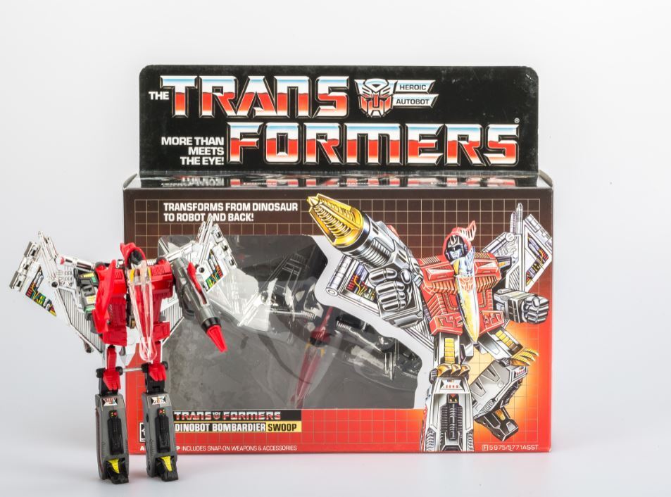 New Transform G1 Dinobots Grimlock Swoop Slag Sludge Snarl Box Set