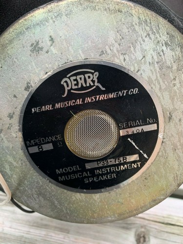 PEARL TIEFTÖNER, PEARL WOOFER, PEARL P38-75B, PEARL P3875B, TOP, 1X, REFOAMED,  - Picture 2 of 4