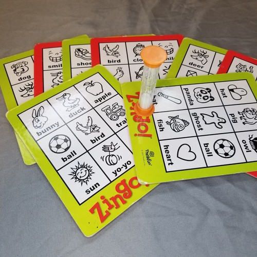 Zingo Bingo 2002 thinkfun replacement two sided game boards - Picture 5 of 5