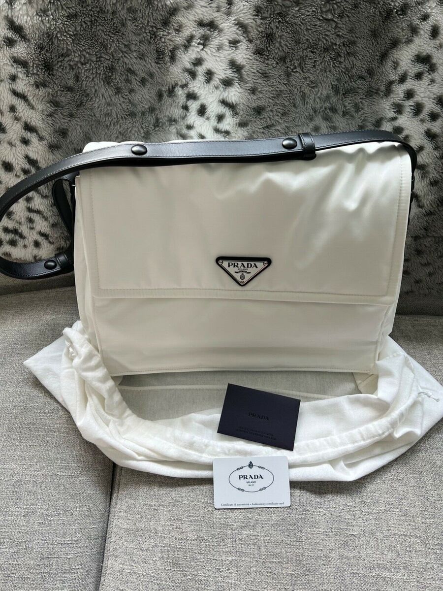 Shop Prada Padded Re-Nylon Tote Bag