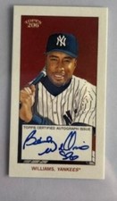 2023 Topps T206 High Series On Card Auto Bernie Williams Yankees