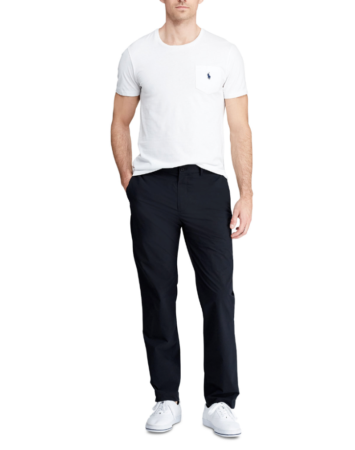 Polo Ralph Lauren Mens Pants Black Size 36x30 Straight Chino Polo Ralph Lauren Mens Pants Black Size 36x30 Straight Chino