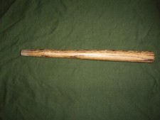 NEW 14 INCH SOLID WOOD REPLACEMENT TOOL HANDLE WITH 3/4 INCH OVAL HEAD AND SLOT