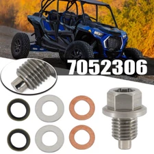 Magnetic Oil Drain Plug For Polaris Ranger 570 700 800 RZR XP 1000 900 S 800/570