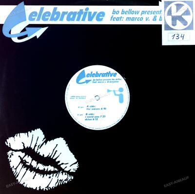 Bo Bellow Presents The Drifter Feat: Marco V. - The Waves Maxi 1998 .