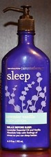 BATH BODY WORKS AROMATHERAPY SLEEP LAVENDER VANILLA LOTION HAND CREAM