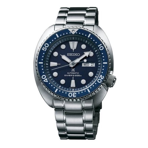 SEIKO ProspeX SRP773K1 Turtle Automatic Watch Blue Diver's 200m 4R36 Day Date - Picture 2 of 3