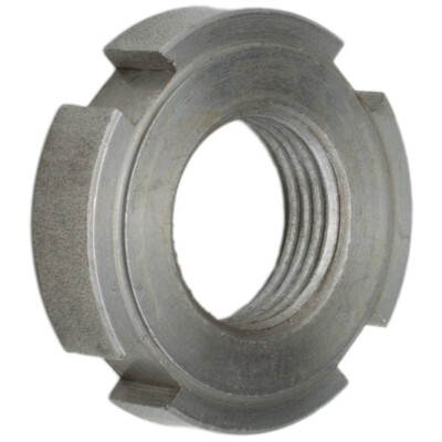 Nutmutter mit Feingewinde DIN 1804, Stahl 14 H, blank, M8x1 - M120x2