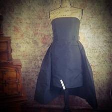 Vera Wang Strapless Overlay Pencil Dress Size 4