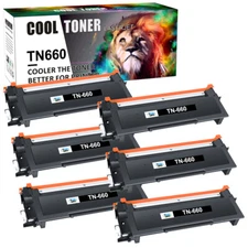TN660 High Yield Toner Compatible With Brother MFC-L2707DW HL-L2300D TN630 LOT