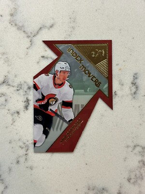 2023 UPPER DECK E-X 2000 INDEX MOVERS JAKE SANDERSON SENATORS 