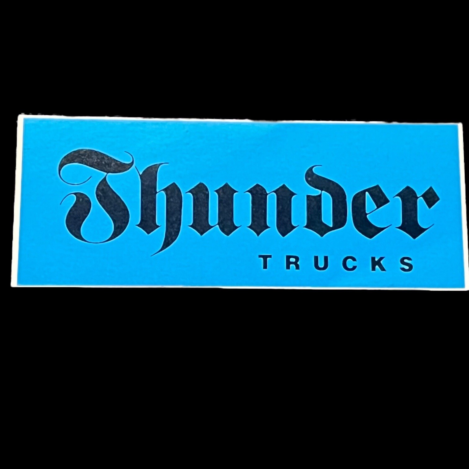 Trucks Sticker Rectangular Blue Not A Reissue￼