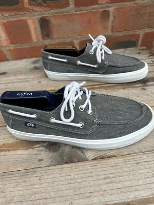 mens VANS boat shoes - size uk 7 great condition ( ref 415  display picture 1