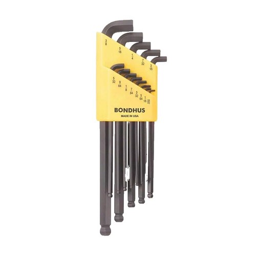Snap-on awsg800a 8 pc t-shaped/l-shaped comboination hex wrench
