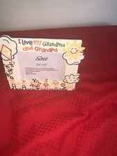 Scotts 3 1/2  x 5    I Love My Grandma And Grandpa  Picture Frame