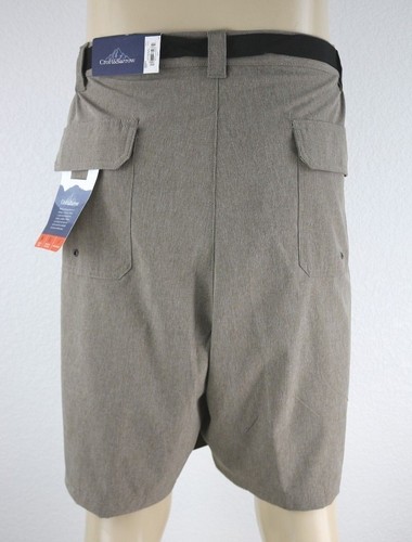 NEW Croft & Barrow Classic Men's Lightweight Cargo Belted Shorts 50 Big & Tall - 第 4/7 張圖片