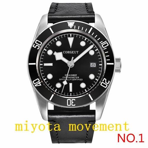 Men Mechanical Wristwatch 41mm Sapphire Waterproof Date Miyota Automatic Watches - Picture 19 of 24