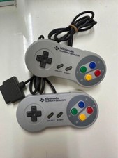 Two OEM Authentic Nintendo Super Famicom Controllers Tested Japan Import