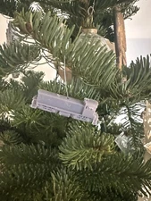 Detailed Christmas Tree Train Ornaments
