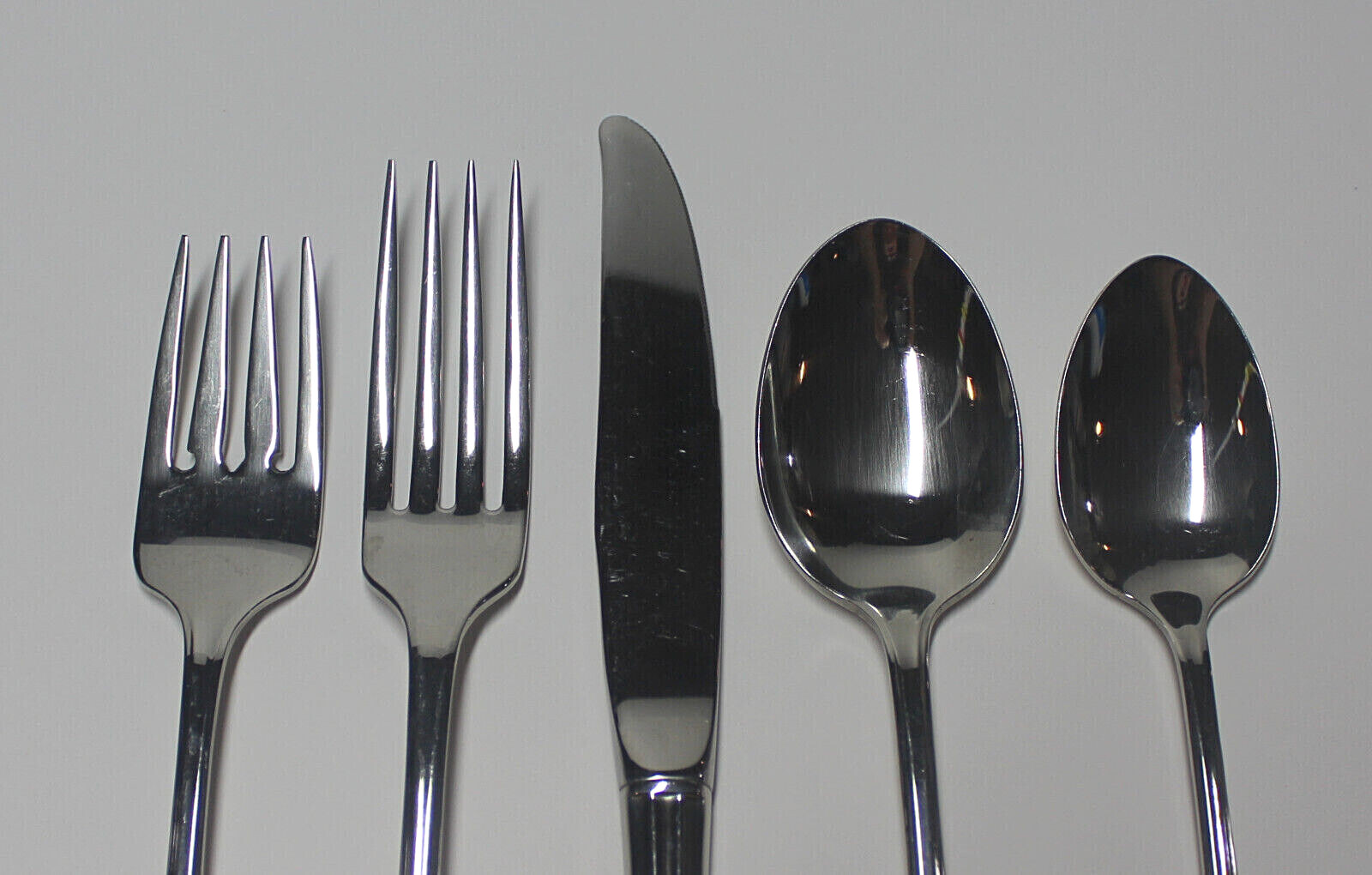 Oneida Community Cube MARQUETTE 5 Piece Place Setting Dinner Knife FORK