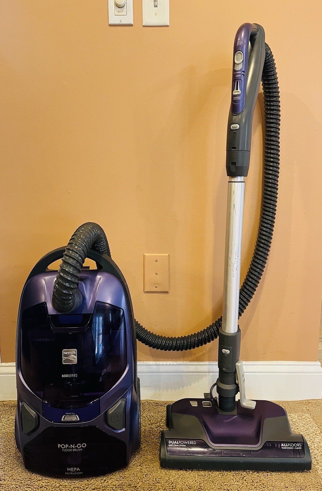 Kenmore 600 Series Canister Vacuum Cleaner Model 81614 eBay