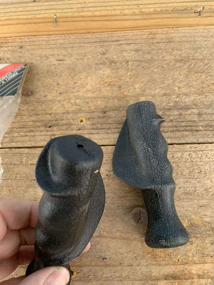 Old School NOS Pyramid Rubber Wing BMX MX Muscle Bike Grips-7/8” X 125mm-Rare - Image 4 of 4