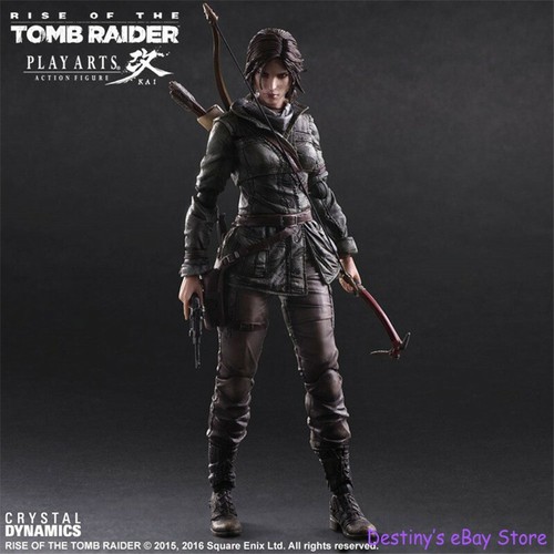 Play Arts Tomb Raider Lara Croft Action Figure Collectible Model Statue Toy Gift - Picture 3 of 9