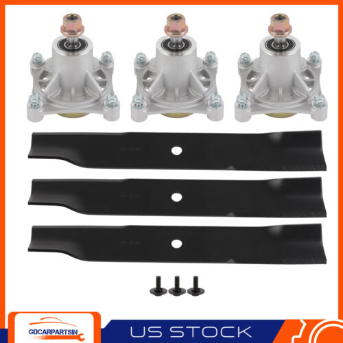 52" Deck Rebuild Blade Spindle Fits HUSTLER RAPTOR 604214 603995 603988 791988